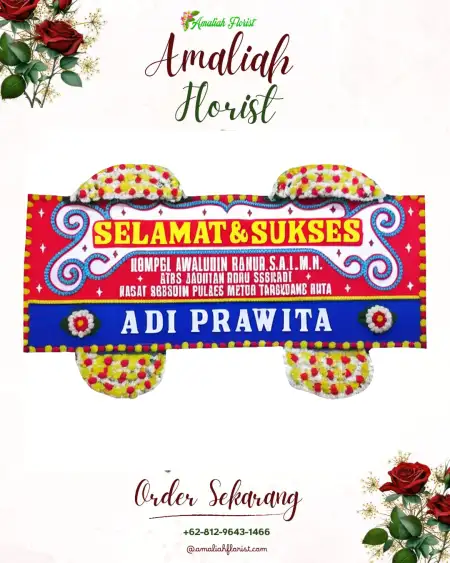 Papan Bunga Ucapan Selamat Kalikuning